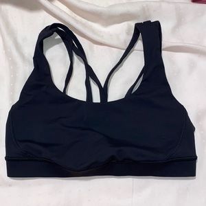 Black Lululemon Sports Bra